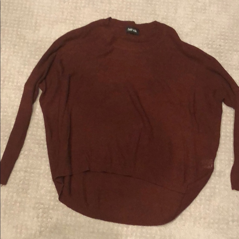 Light weight tunic sweater